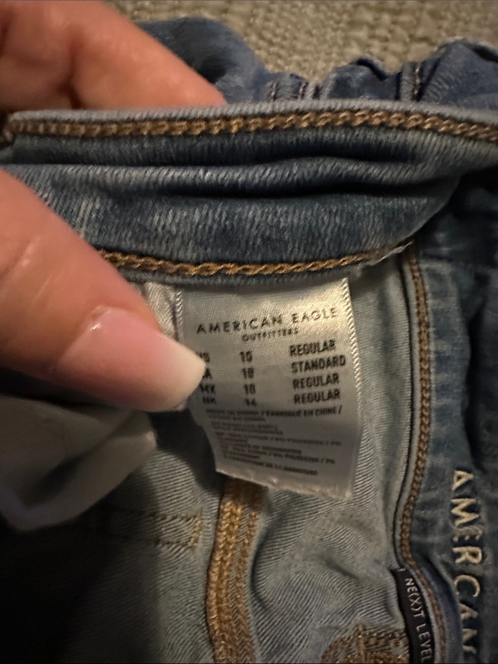 American Eagle Outfitters Skinny Jeans in Light Blue - Picture 4 of 9